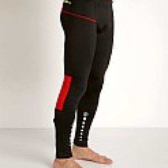 Timoteo Power Stretch Tights Red/Black - Picture 4 of 4